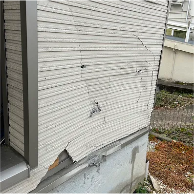 外壁の写真